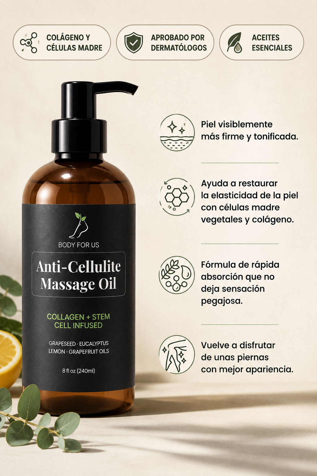 Aceite de Masaje Anticelulitis